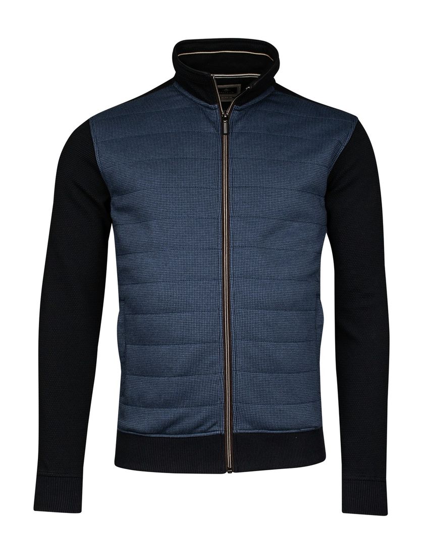 Baileys vest donkerblauw outdoor katoen