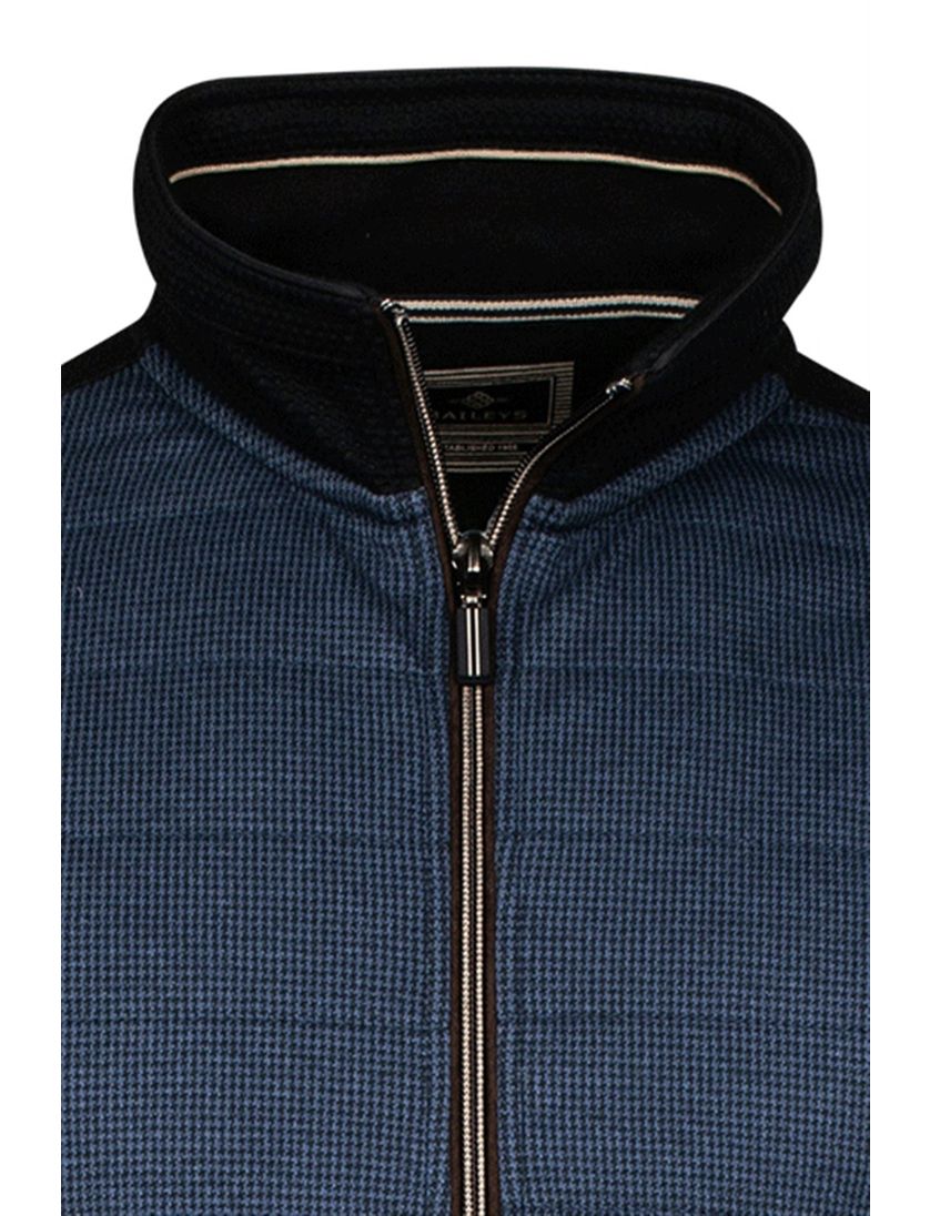 Baileys vest donkerblauw outdoor katoen