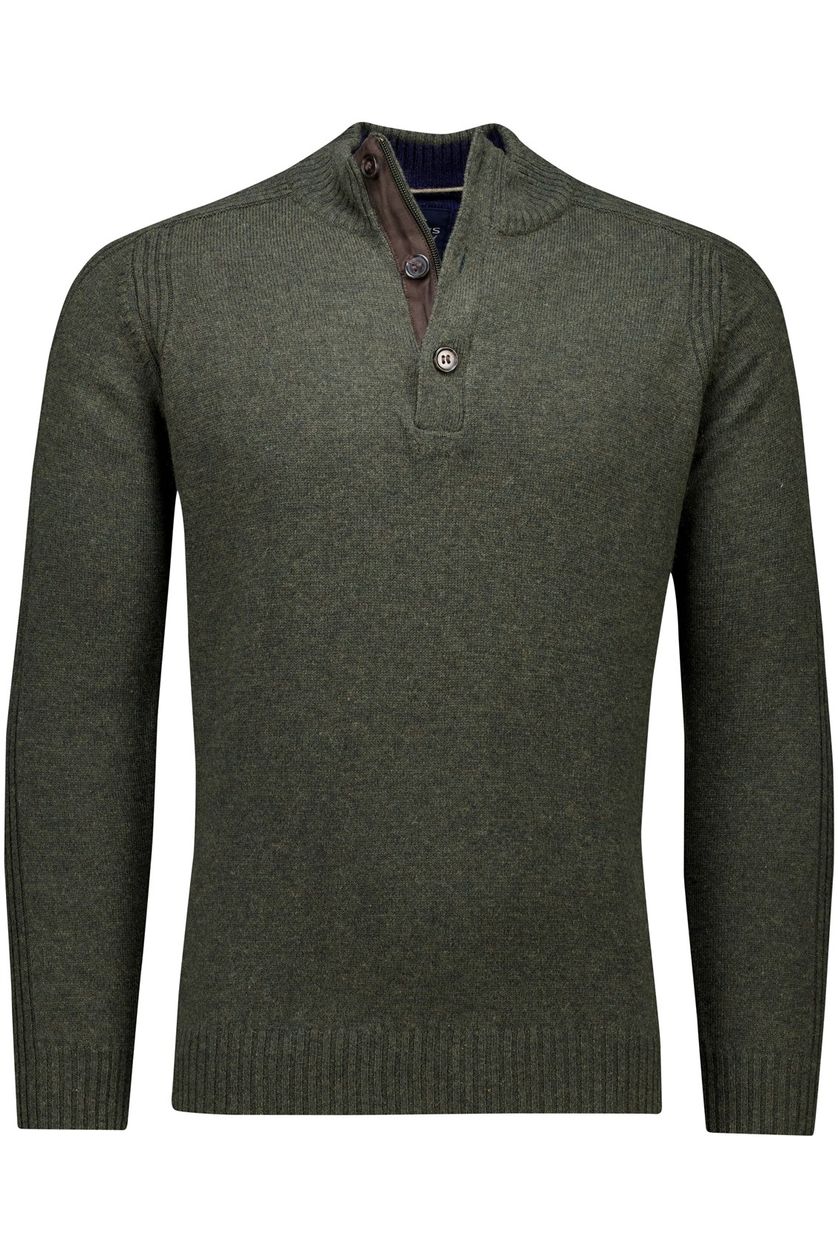 Baileys half-zip trui groen