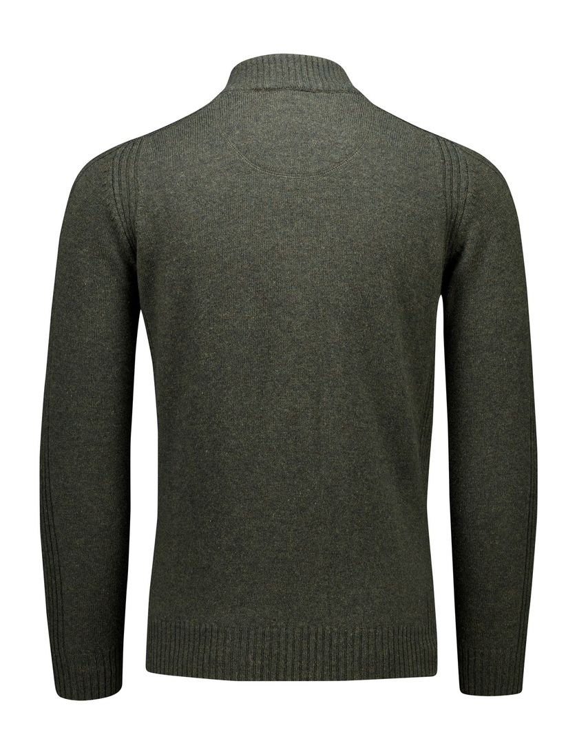 Baileys half-zip trui groen