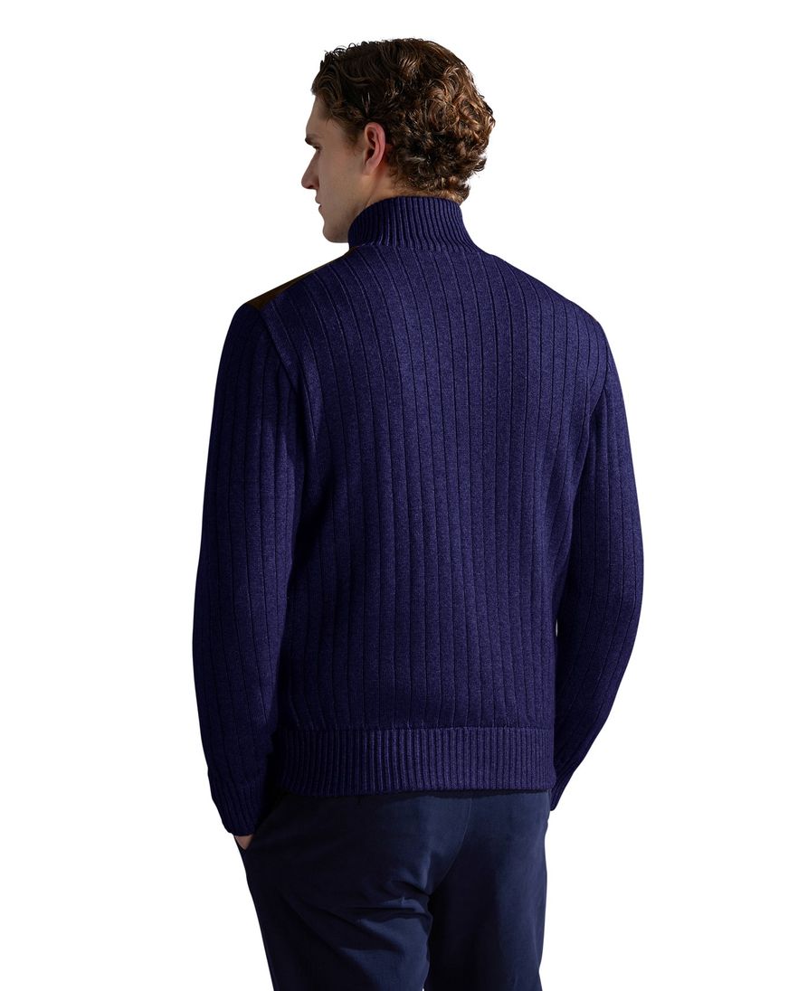 Paul & Shark vest donkerblauw waterdicht