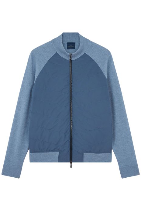 Paul & Shark tussenjas lichtblauw wijde fit