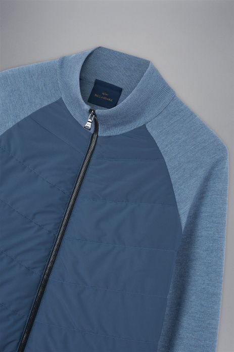 Paul & Shark tussenjas lichtblauw wijde fit