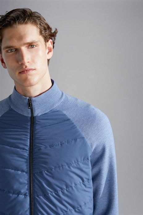 Paul & Shark tussenjas lichtblauw wijde fit