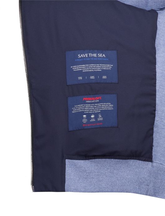 Paul & Shark tussenjas lichtblauw wijde fit