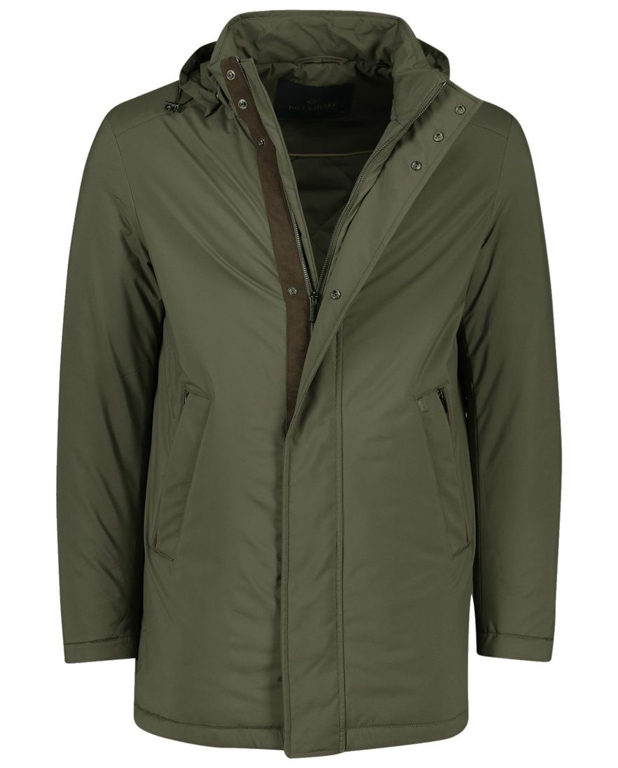 Paul & Shark winterjas groen