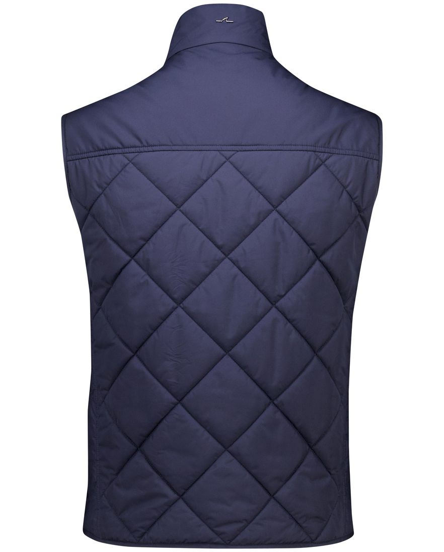 Paul & Shark bodywarmer effen donkerblauw waterafstotend