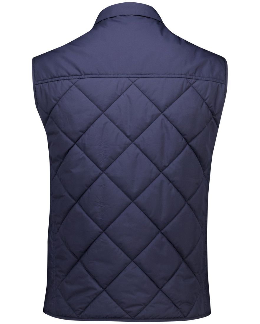 Paul & Shark bodywarmer effen donkerblauw waterafstotend