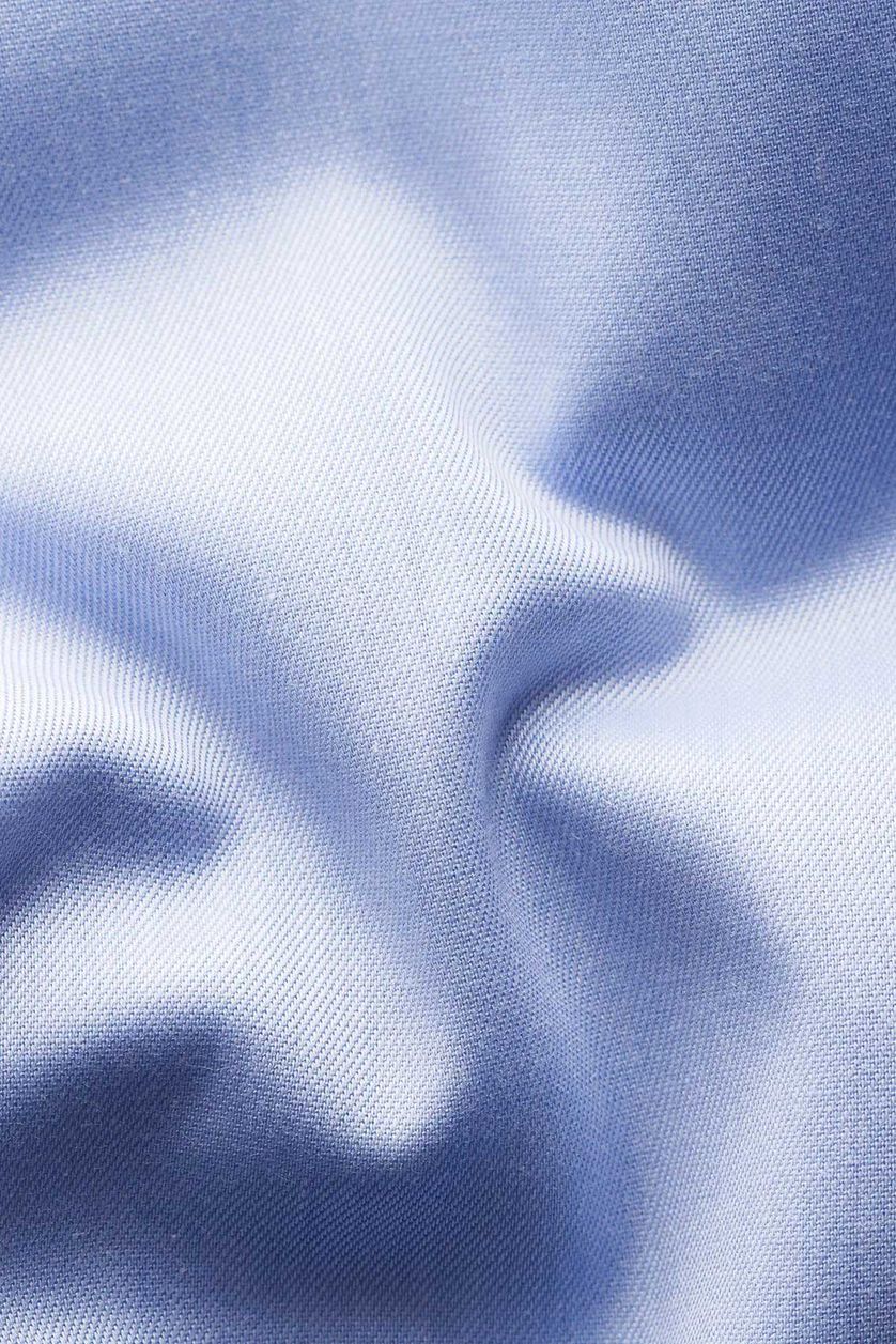 Overhemd Eton Slim Fit mouwlengte 7 lichtblauw katoen