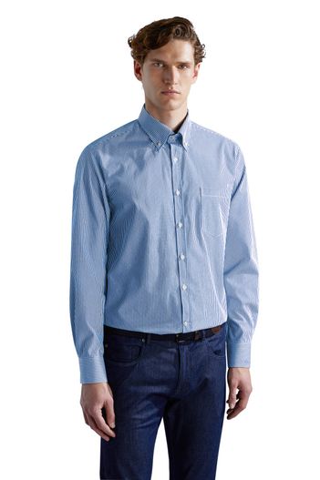 Paul & Shark Overhemd Paul & Shark blauw gestreept