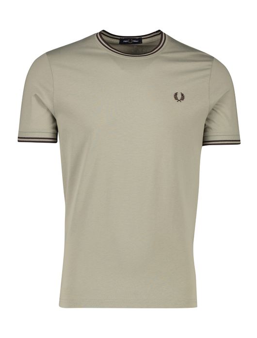 Fred Perry t-shirt bruin