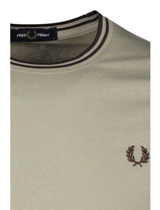 Fred Perry t-shirt bruin