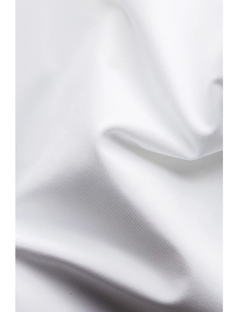 Slim fit Eton Four-way stretch business overhemd wit