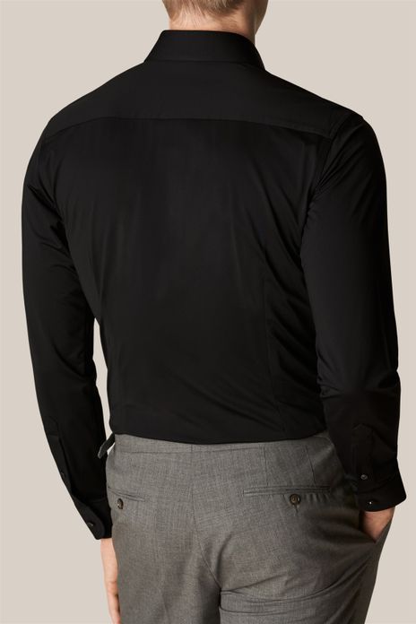 business overhemd zwart Eton Slim Fit