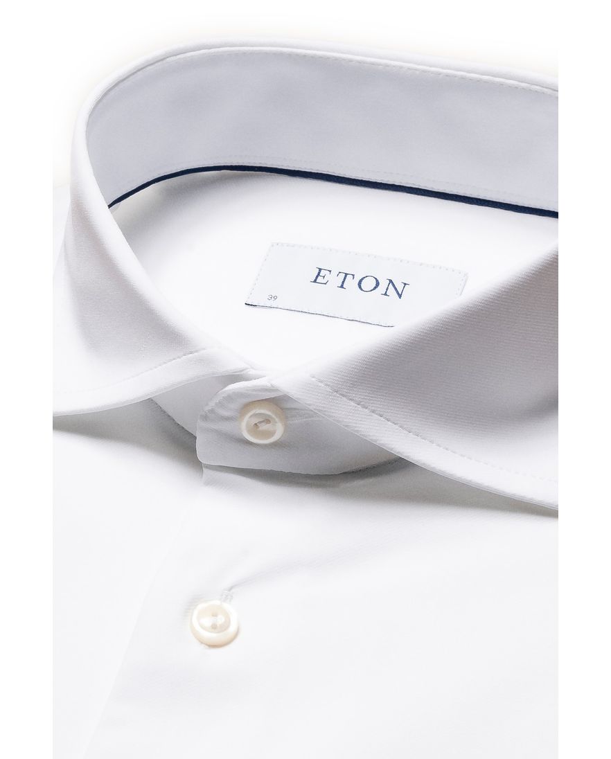 Overhemd Eton four-way stretcj wit contemporary fit