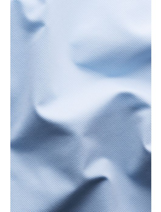 Eton overhemd lichtblauw Four-Way Stretch effen