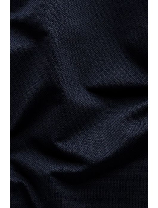 Eton overhemd navy Slim Fit Four- Way stretch