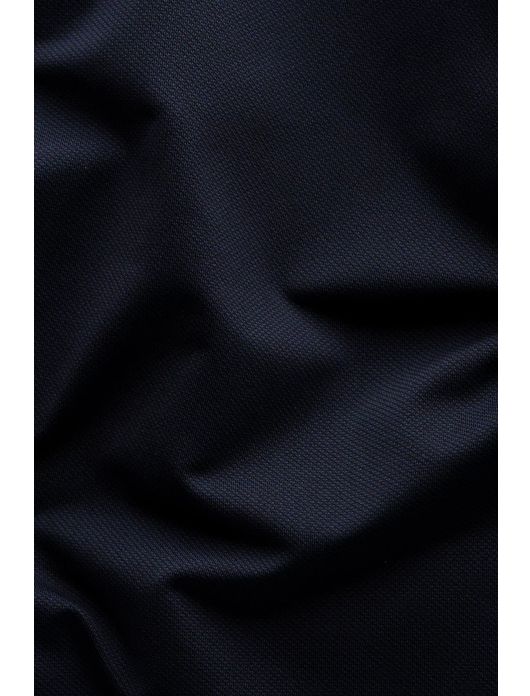Eton overhemd navy Slim Fit Four- Way stretch
