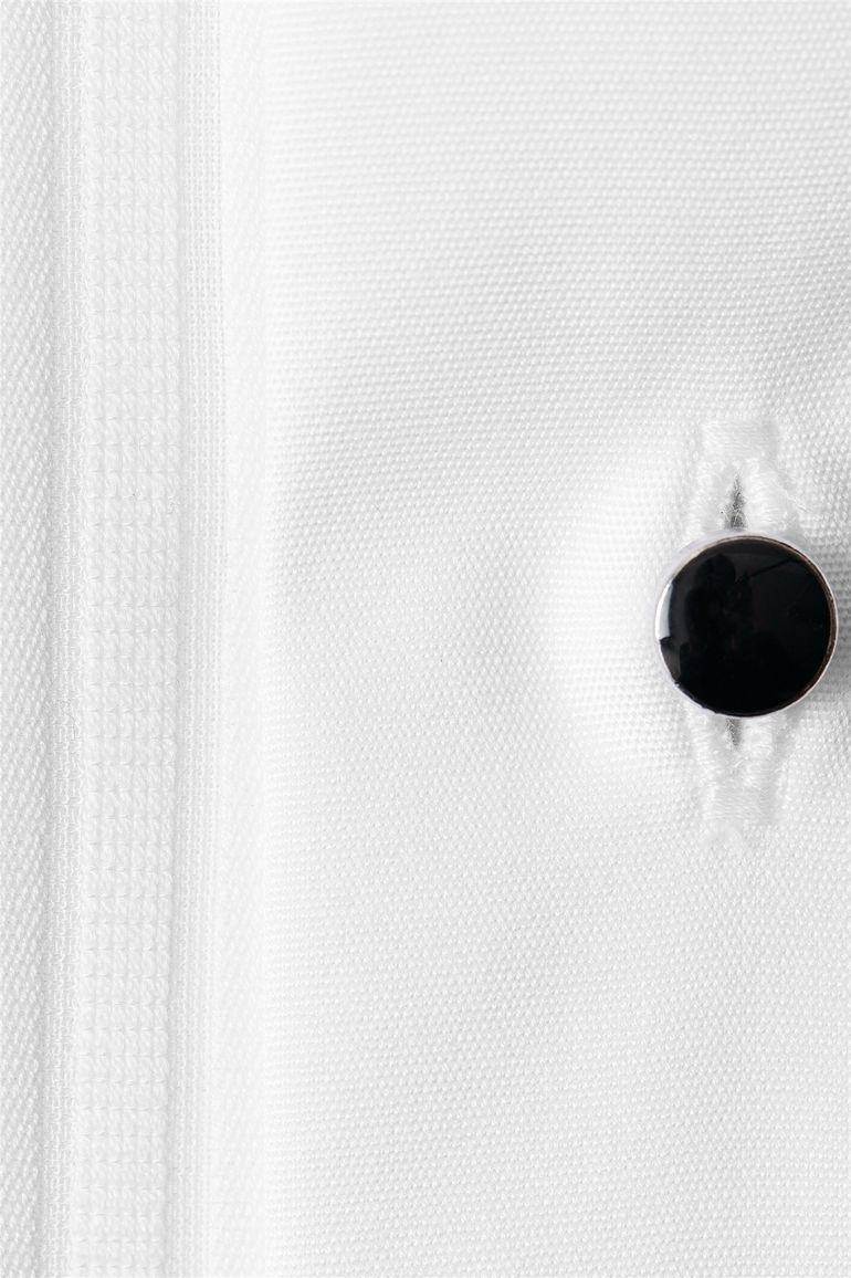 Eton overhemd wit uni slim fit katoen