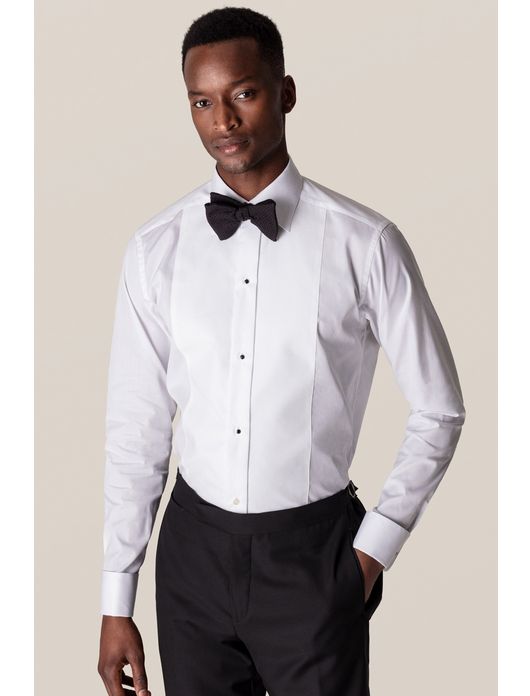 Eton overhemd Pique Tuxedo French Cuff