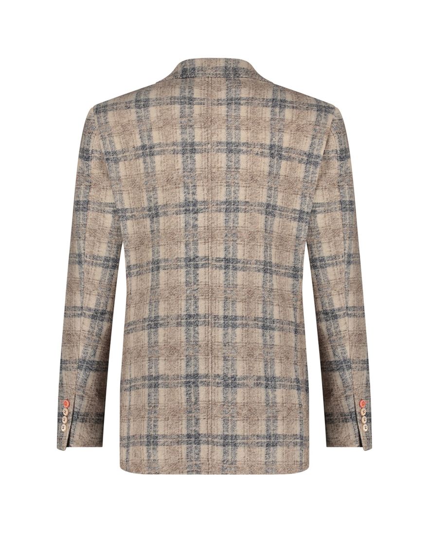 A Fish Named Fred colbert beige navy geruit