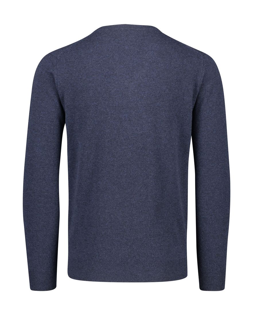 Gant trui donkerblauw wol