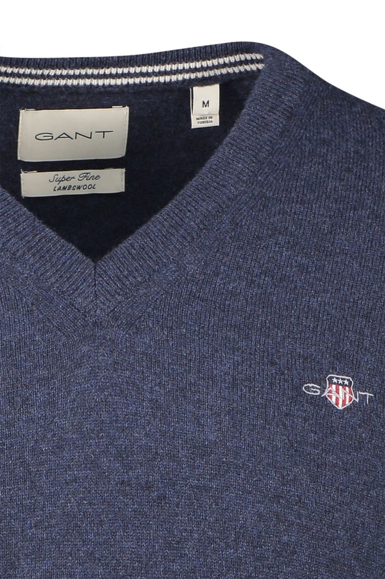 trui donkerblauw Gant