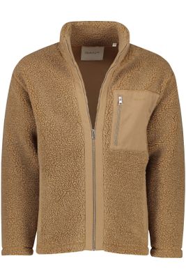 Gant Gant outdoor vest beige uni fleece normale fit
