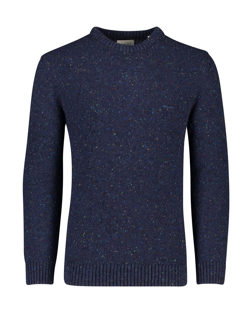 Gant trui donkerblauw normale fit