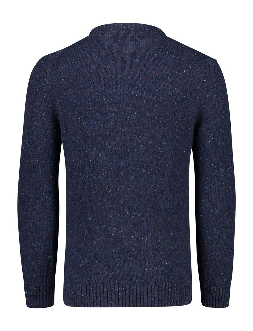 trui Gant donkerblauw wol normale fit