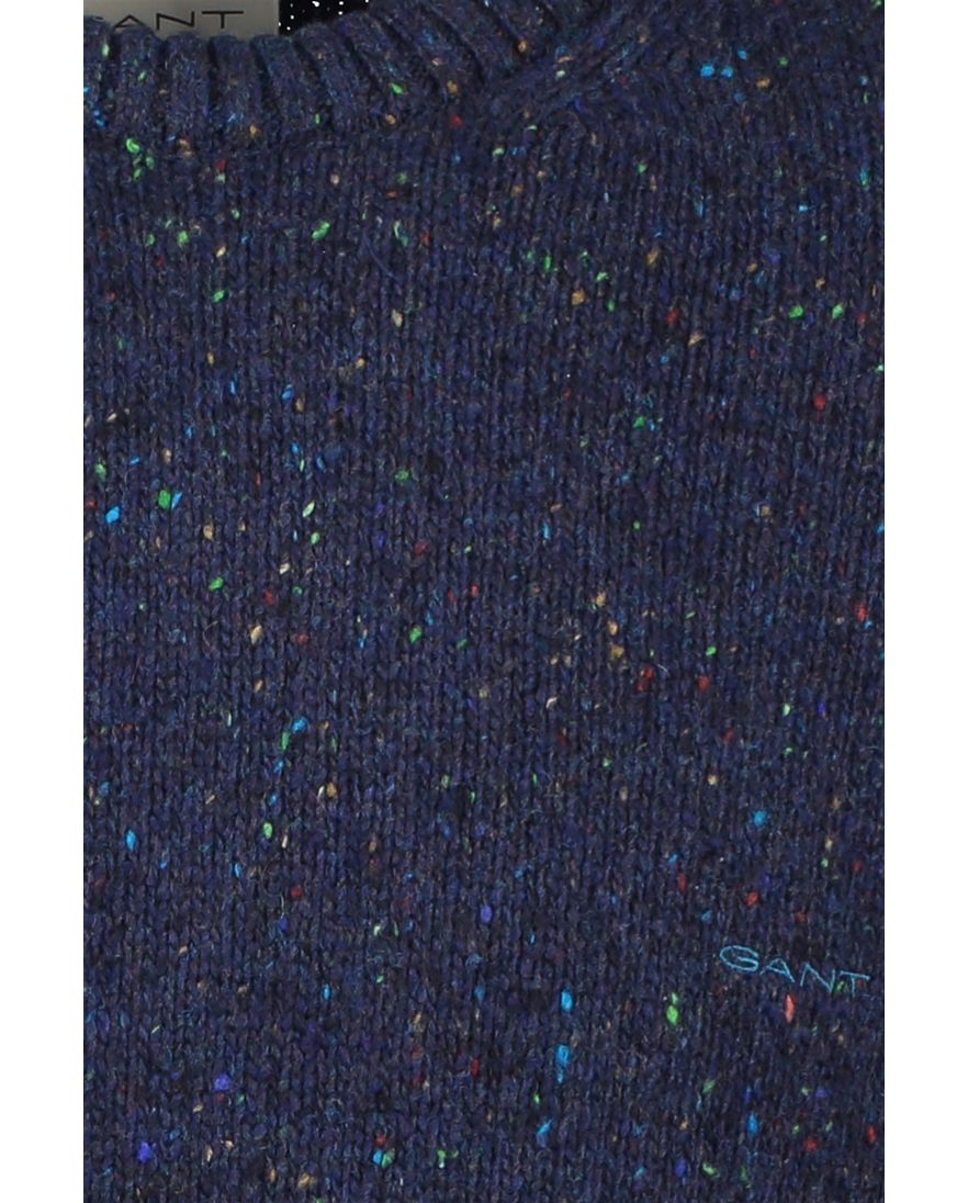 Gant trui donkerblauw normale fit
