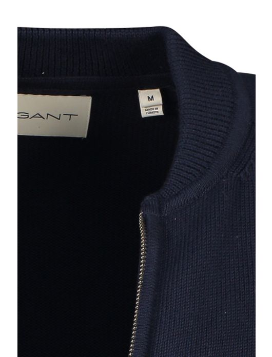 vest donkerblauw Gant