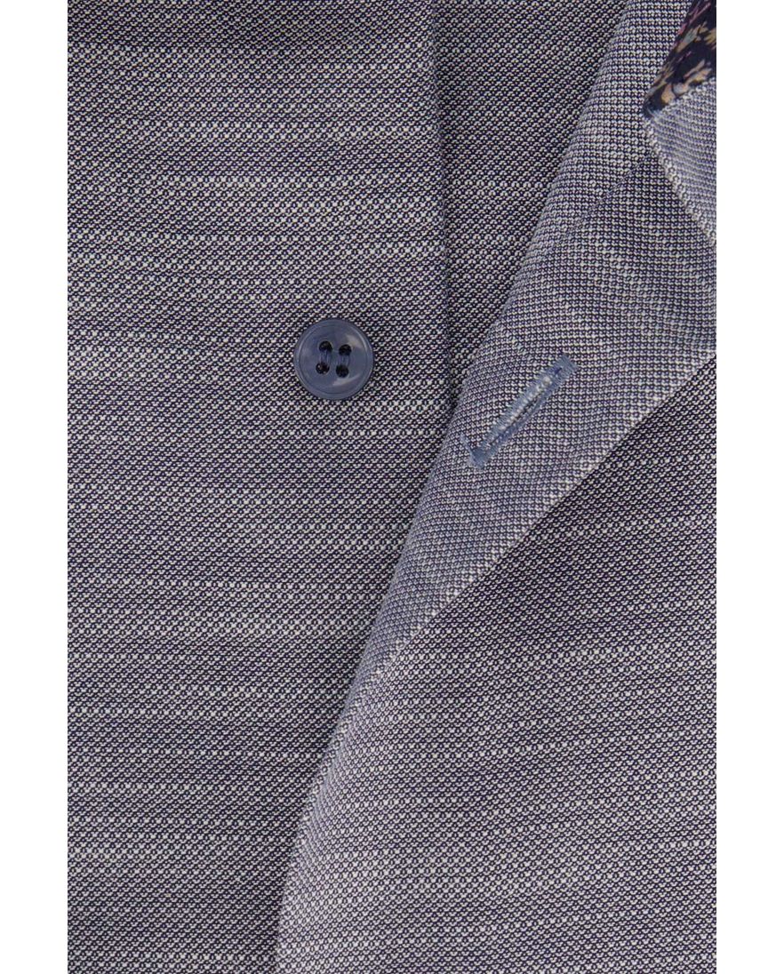 Overhemd Olymp Body Fit blauw gemêleerd