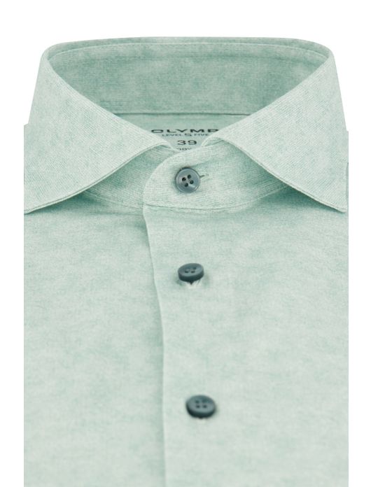 Olymp overhemd lichtgroen body fit