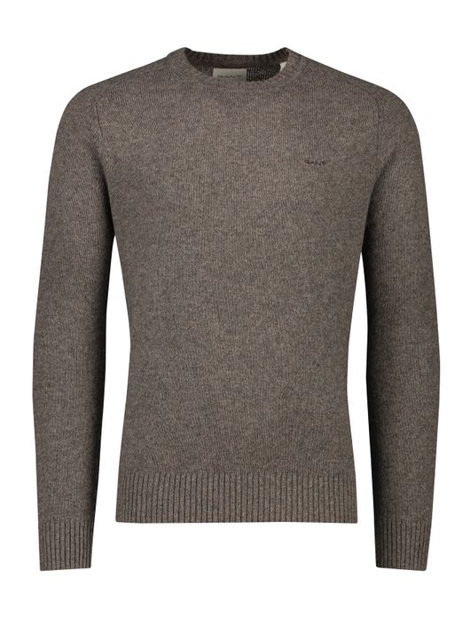 Gant trui bruin gemeleerd