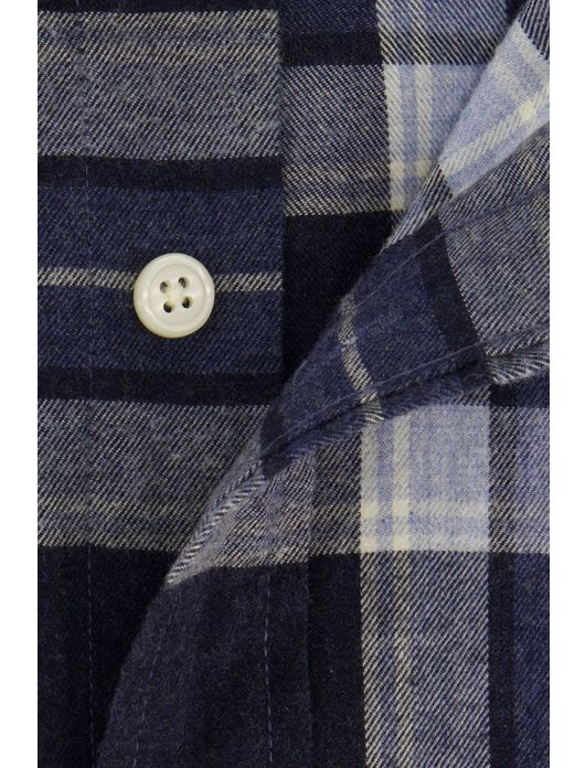 casual overhemd donkerblauw Gant Regular Fit