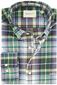 Gant overhemd groen geruit button down Regular Fit