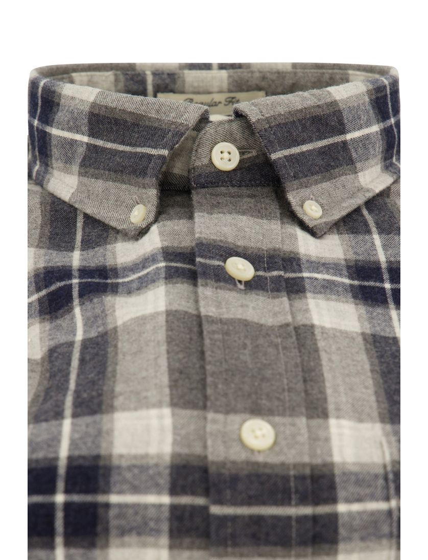 casual overhemd Gant Regular Fit grijs