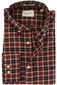 Gant overhemd button-down rood geruit katoen