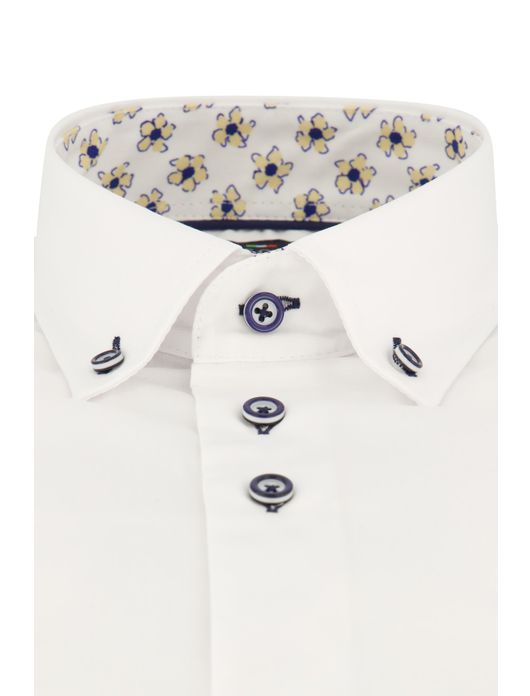 Portofino overhemd extra lang wit