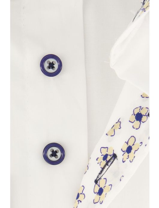 Portofino overhemd extra lang wit