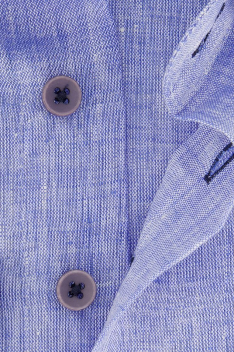 Portofino overhemd extra lang blauw