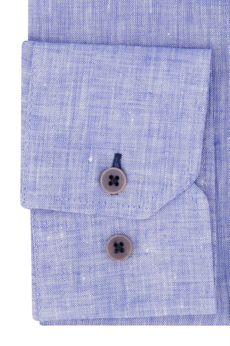 Portofino overhemd extra lang blauw