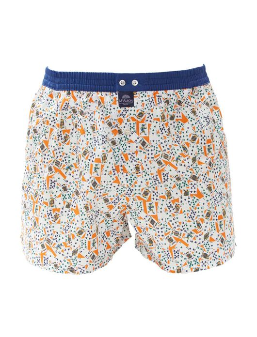 McAlson boxershort oranje kaarten