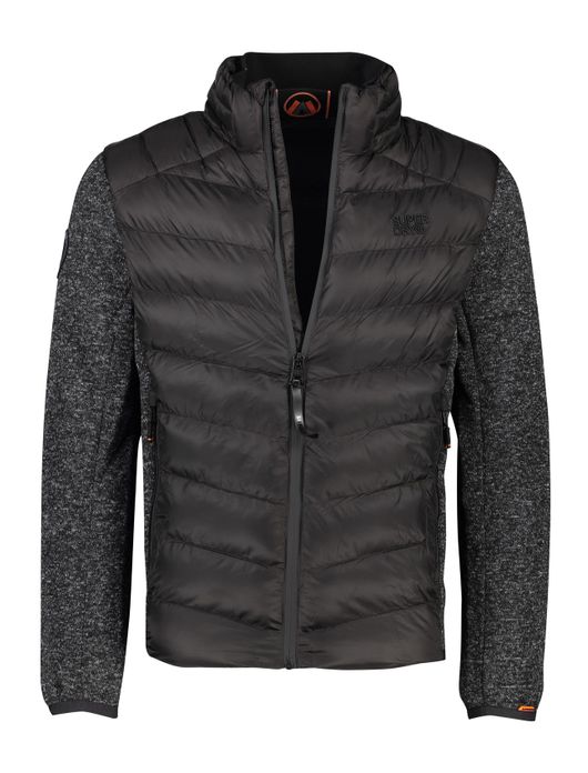 Superdry tussenjas zwart gewatteerd
