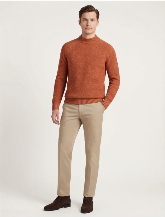 Superdry trui oranje gemeleerd