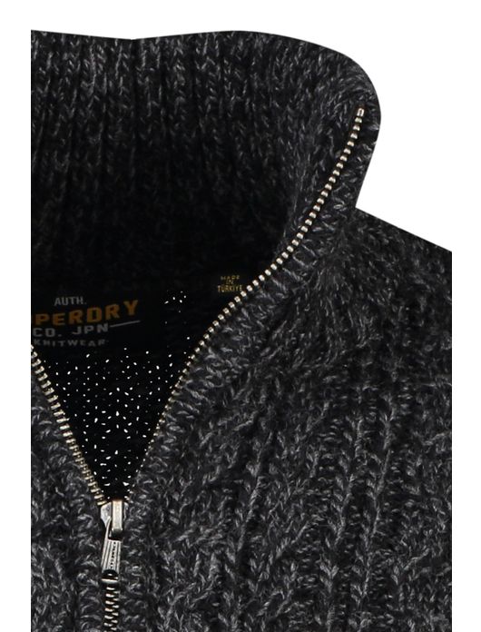 Superdry trui zwart gebreid