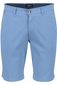 Gardeur Bermuda effen blauw normale fit