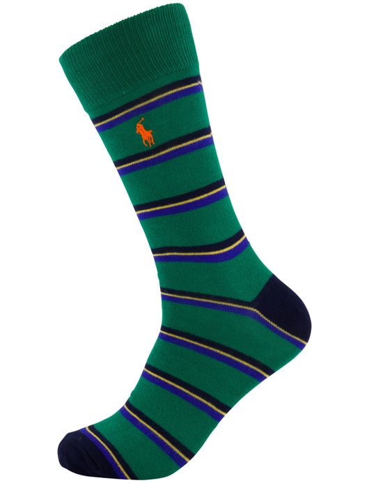 Polo Ralph Lauren Bear sokken 3-pack rood blauw groen