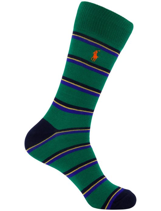 Polo Ralph Lauren Bear sokken 3-pack rood blauw groen